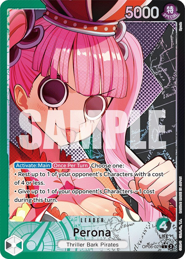 Perona (Alternate Art) [Wings of the Captain] | Red Riot Games CA