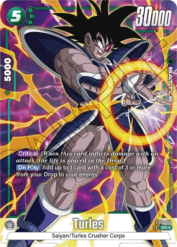 Image for Turles (Bonus Pack Alternate Art) (FS03-04) [Starter Deck 3: Broly]