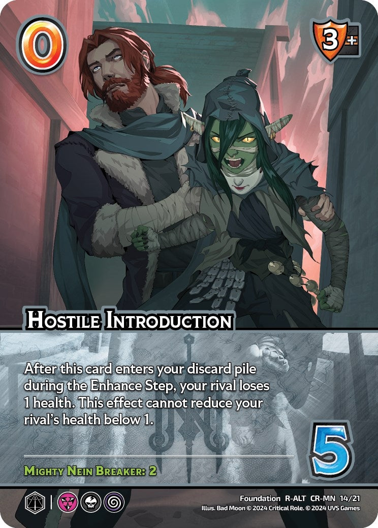 Image for Hostile Introduction (Alternate Art) (1421) [VMMN]