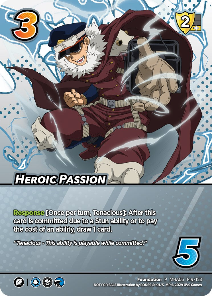 Heroic Passion (February LGS Promo) [Miscellaneous Promos] | Red Riot Games CA