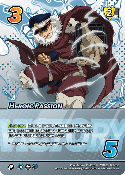 Heroic Passion (February LGS Victory Promo) [Promo Cards]