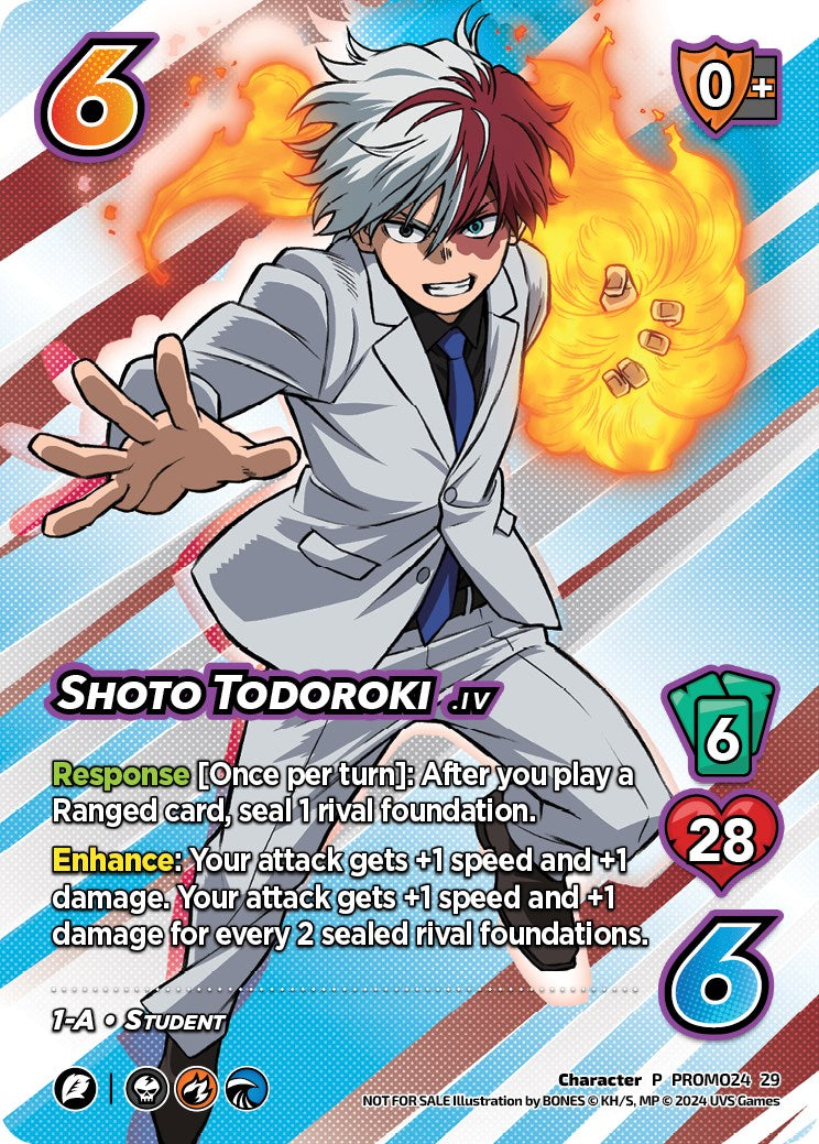 Shoto Todoroki (Season 1 Local Qualifier Promo) [Promo Cards]
