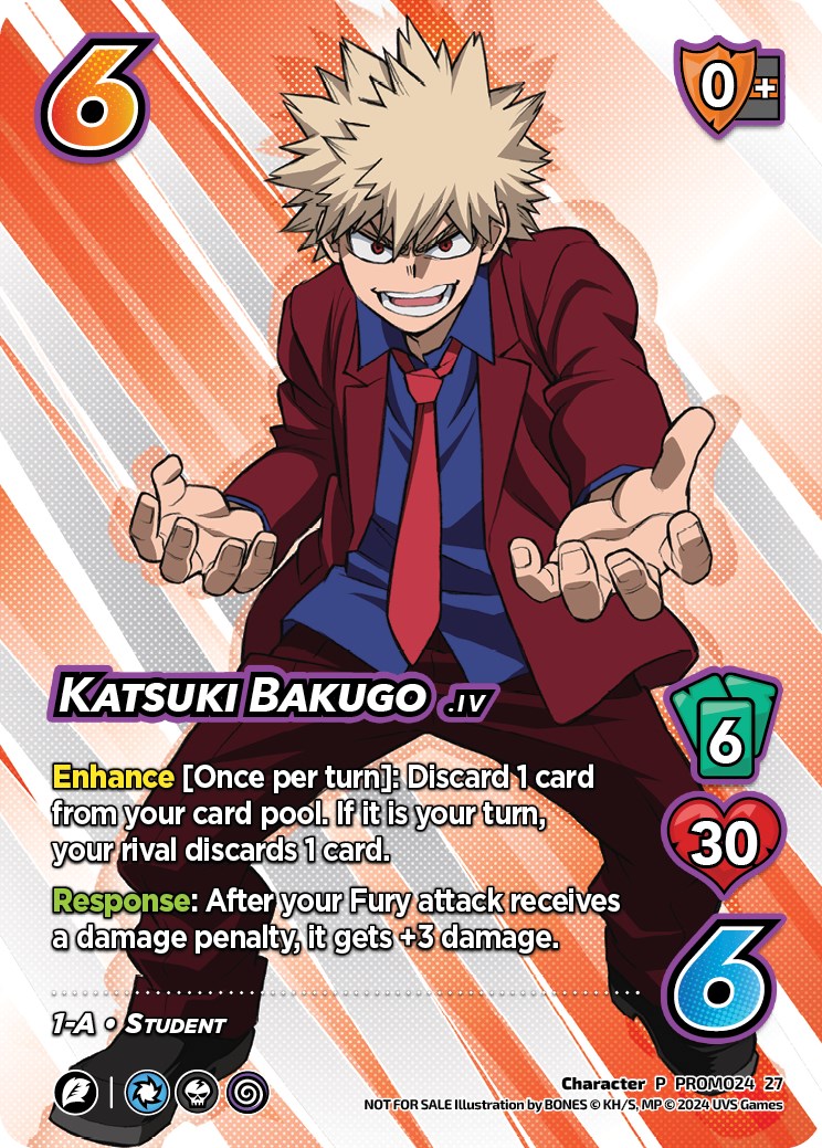 Katsuki Bakugo (Season 1 Local Qualifier Promo) [Promo Cards]