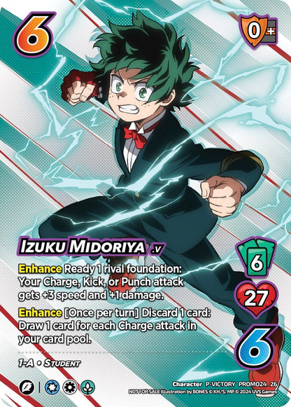 Izuku Midoriya (Season 1 Local Qualifier Promo) [Promo Cards]