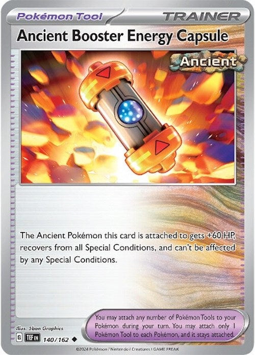 Ancient Booster Energy Capsule (140/162) [Scarlet & Violet: Temporal Forces] | Red Riot Games CA