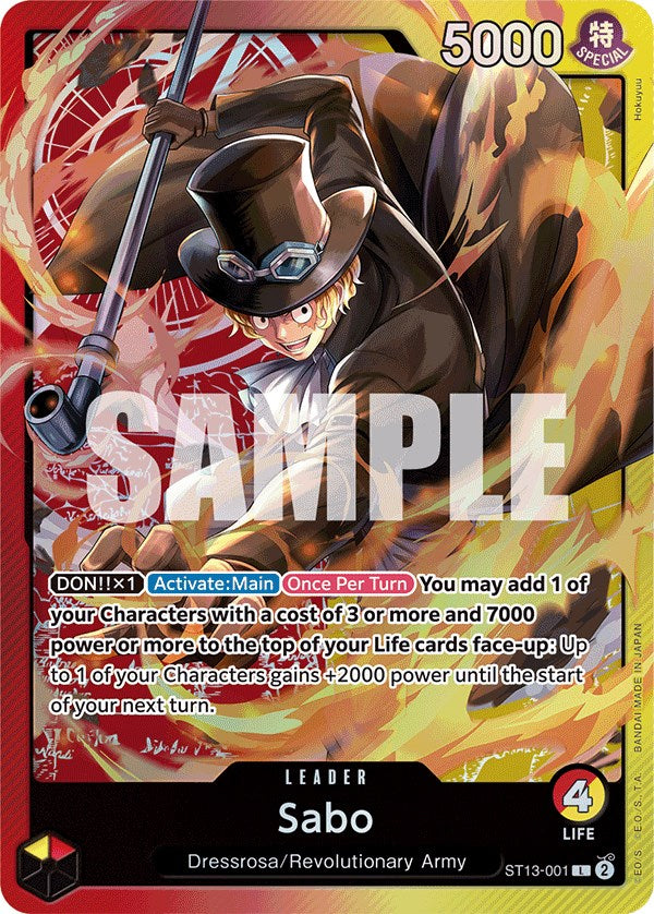 Sabo [Ultra Deck: The Three Brothers] | Red Riot Games CA