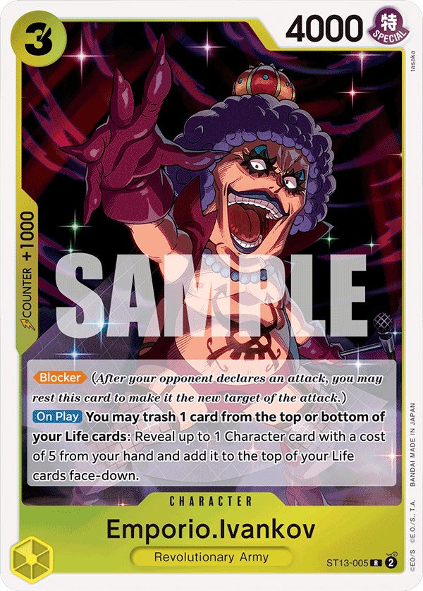 Emporio.Ivankov [Ultra Deck: The Three Brothers] | Red Riot Games CA