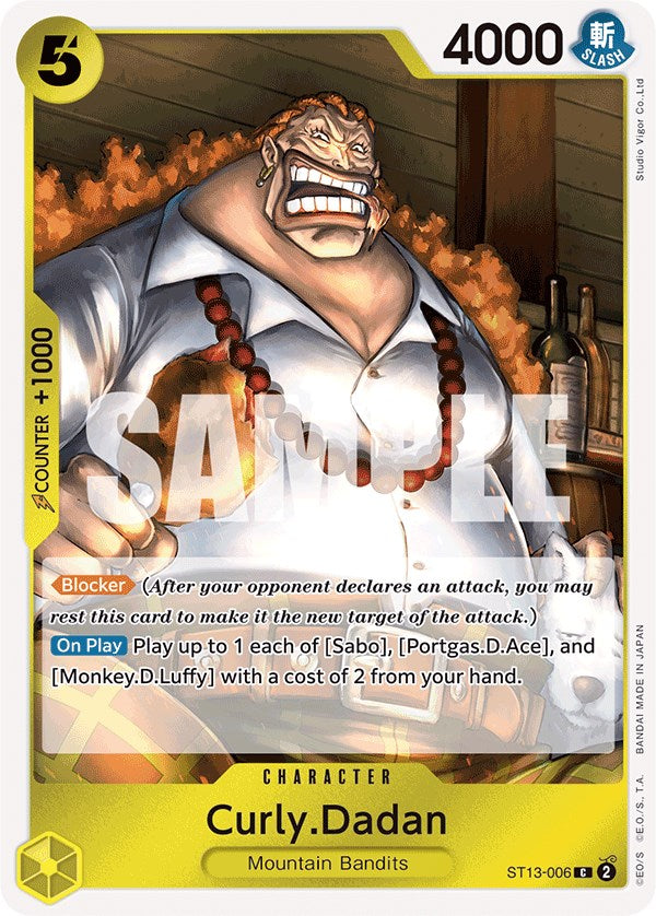 Curly.Dadan [Ultra Deck: The Three Brothers] | Red Riot Games CA