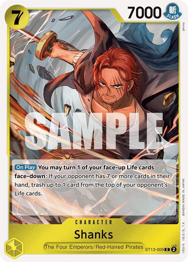 Shanks [Ultra Deck: The Three Brothers] | Red Riot Games CA