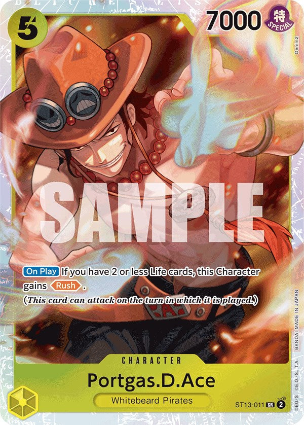 Portgas.D.Ace [Ultra Deck: The Three Brothers] | Red Riot Games CA