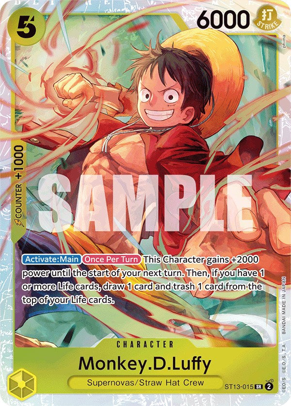 Monkey.D.Luffy [Ultra Deck: The Three Brothers] | Red Riot Games CA