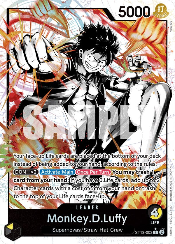 Monkey.D.Luffy (Parallel) [Ultra Deck: The Three Brothers] | Red Riot Games CA