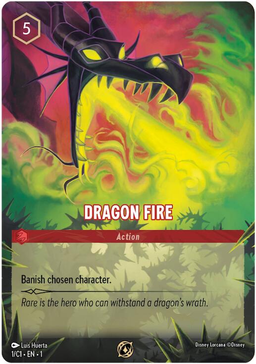 Dragon Fire (1) [Promo Cards] | Red Riot Games CA