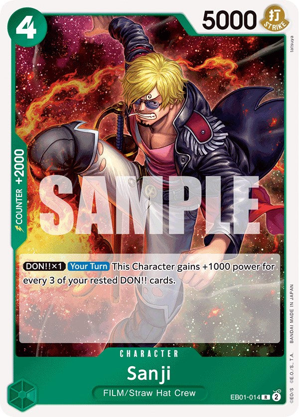 Sanji [Extra Booster: Memorial Collection] | Red Riot Games CA