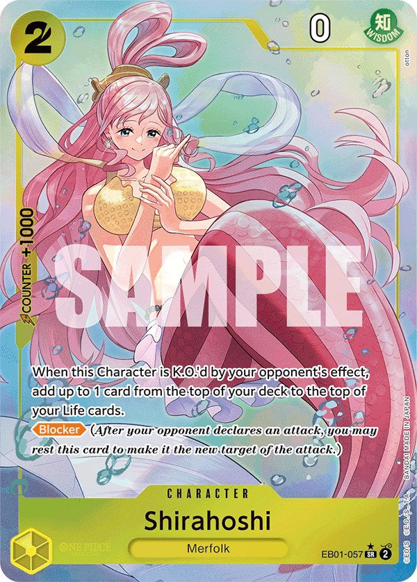 Shirahoshi (Alternate Art) [Extra Booster: Memorial Collection] | Red Riot Games CA