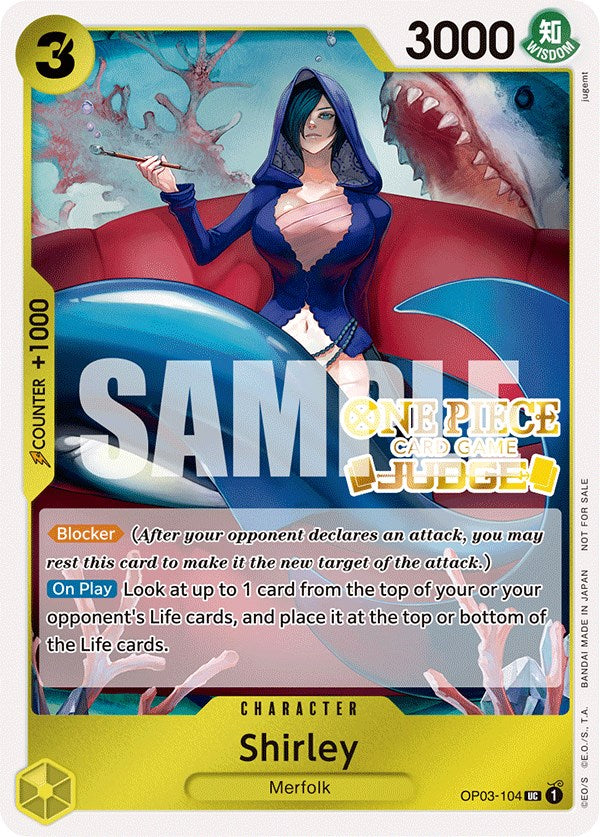 Shirley (Judge Pack Vol. 3) [One Piece Promotion Cards] | Red Riot Games CA