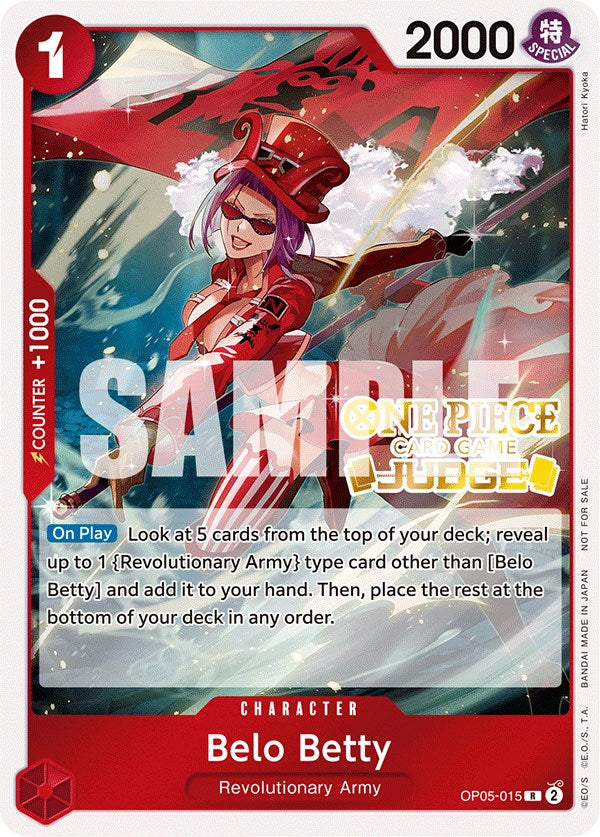 Belo Betty (Judge Pack Vol. 3) [One Piece Promotion Cards] | Red Riot Games CA