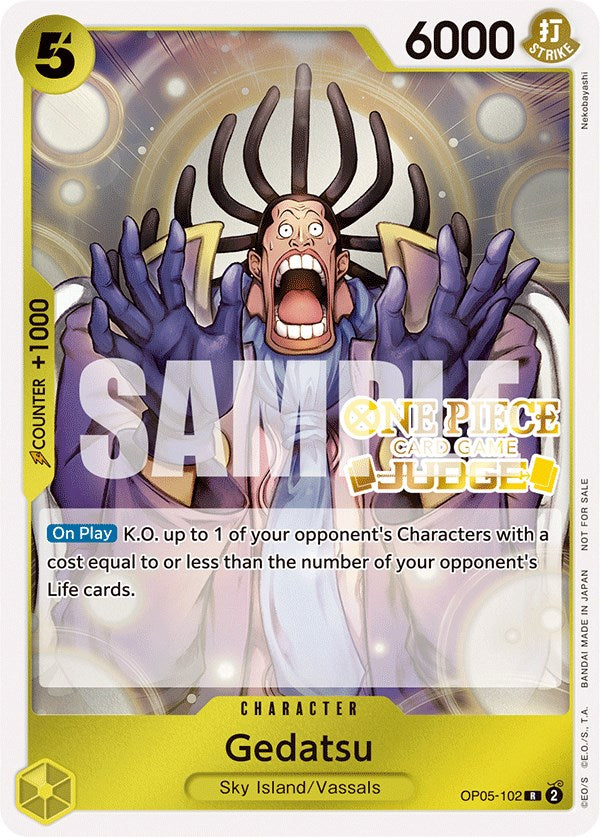 Gedatsu (Judge Pack Vol. 3) [One Piece Promotion Cards] | Red Riot Games CA
