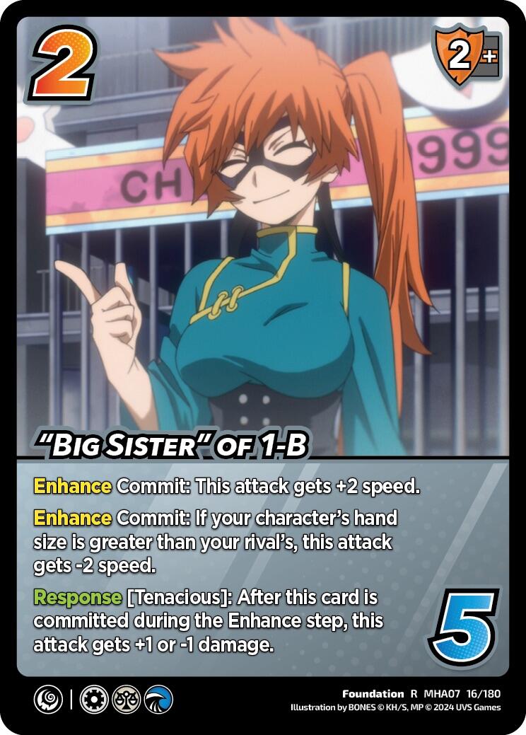 "Big Sister" of 1-B [Girl Power] | Red Riot Games CA