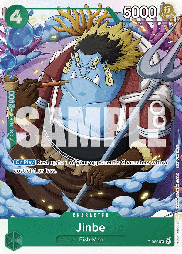 Jinbe (Event Pack Vol. 4) [One Piece Promotion Cards] | Red Riot Games CA