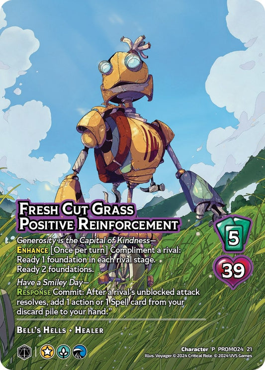 Image for Fresh Cut Grass Positive Reinforcement (PROMO24 21) (UVSP) - UniVersus