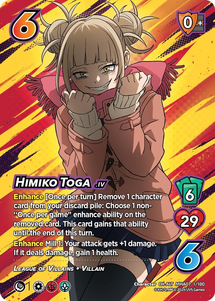 Himiko Toga (Alternate Art) [Girl Power] | Red Riot Games CA