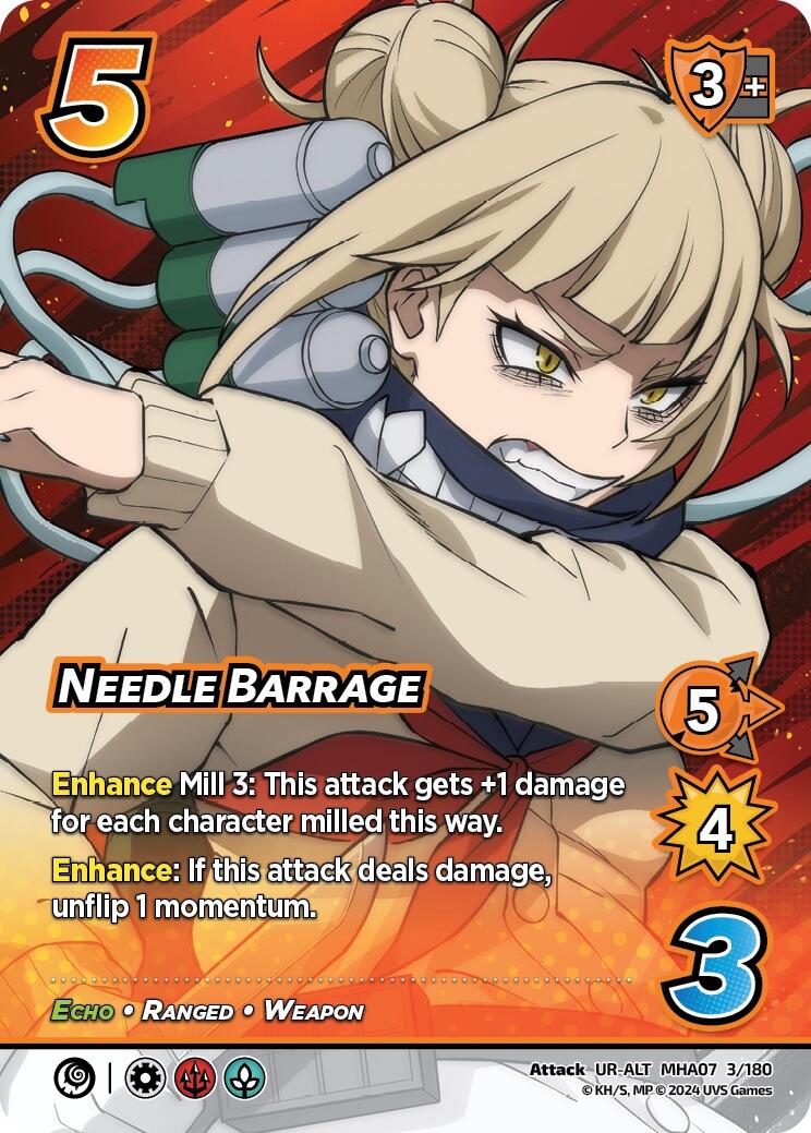 Needle Barrage (Alternate Art) [Girl Power] | Red Riot Games CA