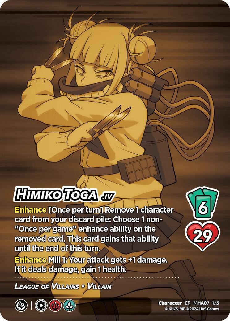 Himiko Toga (Serial Numbered) [Girl Power] | Red Riot Games CA