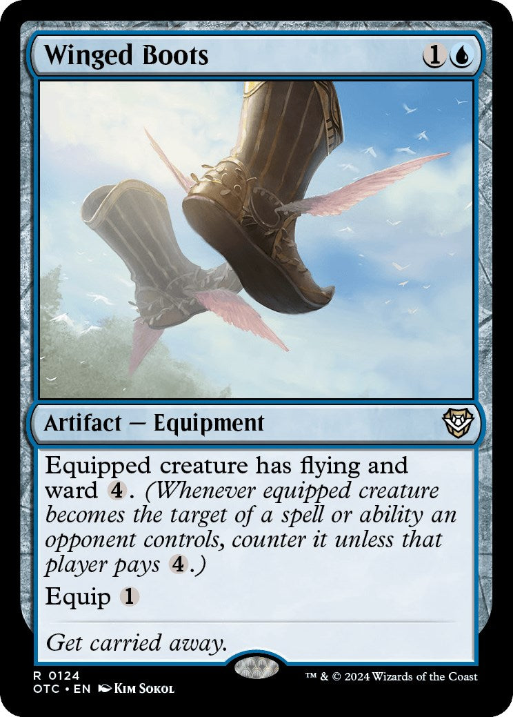 Winged Boots [Outlaws of Thunder Junction Commander] | Red Riot Games CA