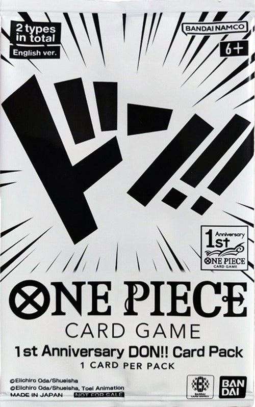 Image for 1st Anniversary DON!! Card Pack - One Piece Card Game