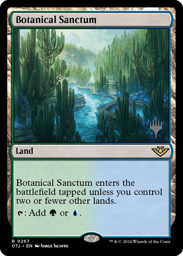 Botanical Sanctum (Promo Pack) [Outlaws of Thunder Junction Promos] | Red Riot Games CA
