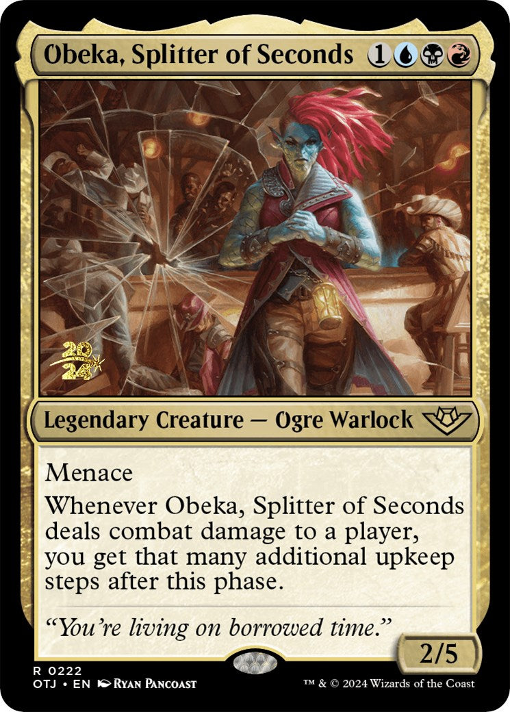 Obeka, Splitter of Seconds [Outlaws of Thunder Junction Prerelease Promos] | Red Riot Games CA