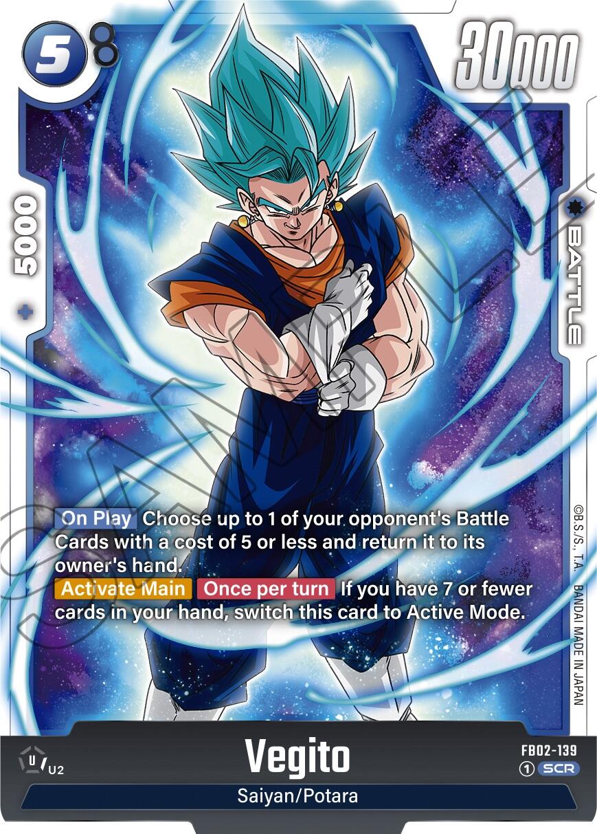 Vegito (FB02-139) [Blazing Aura] | Red Riot Games CA