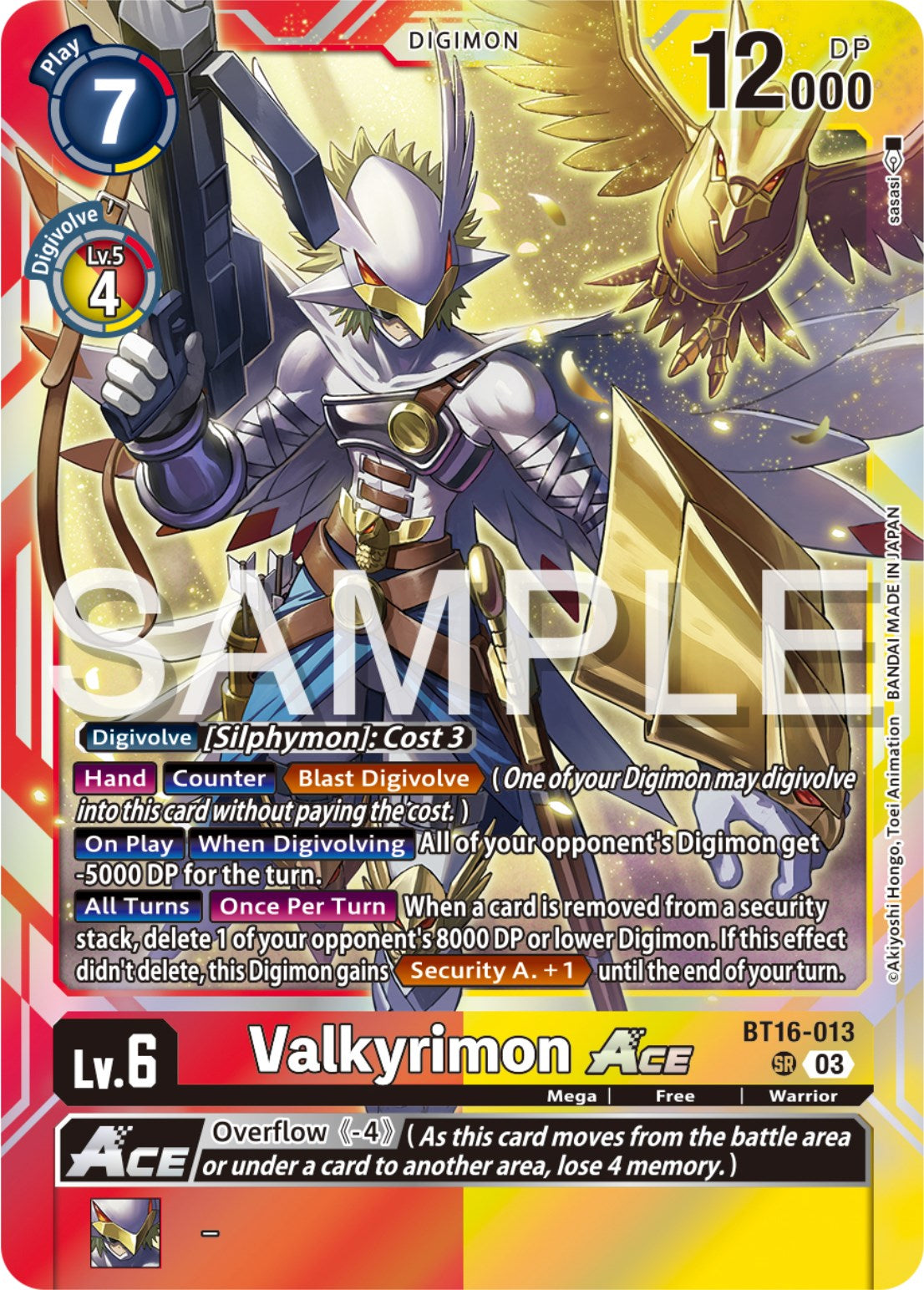 Valkyrimon Ace [BT16-013] [Beginning Observer] | Red Riot Games CA