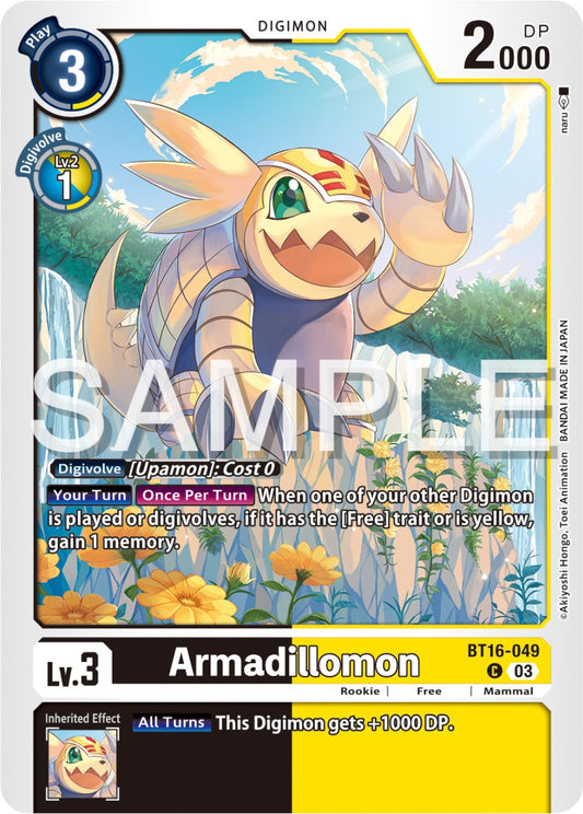 Armadillomon [BT16-049] [Beginning Observer]