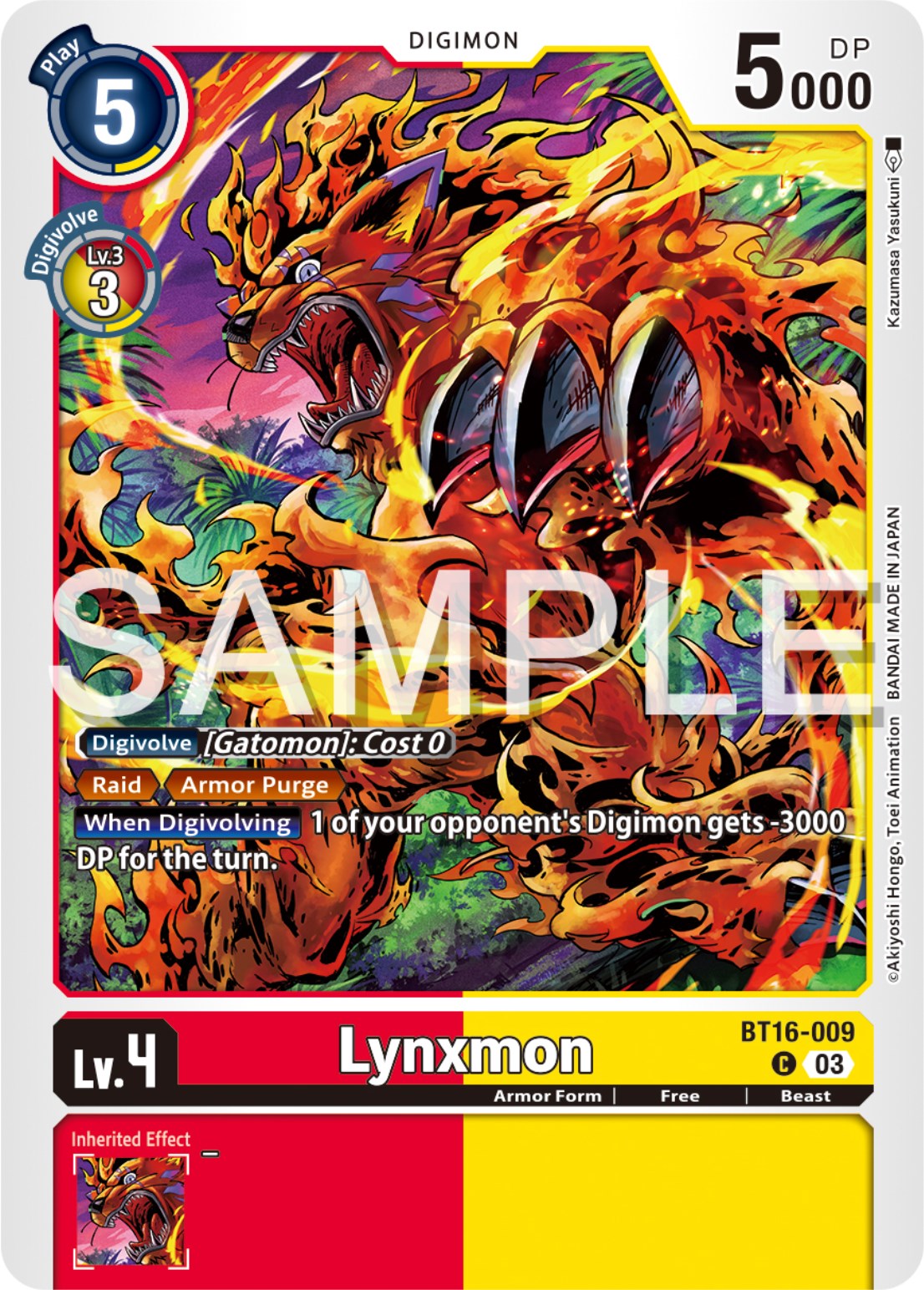 Lynxmon [BT16-009] [Beginning Observer] | Red Riot Games CA