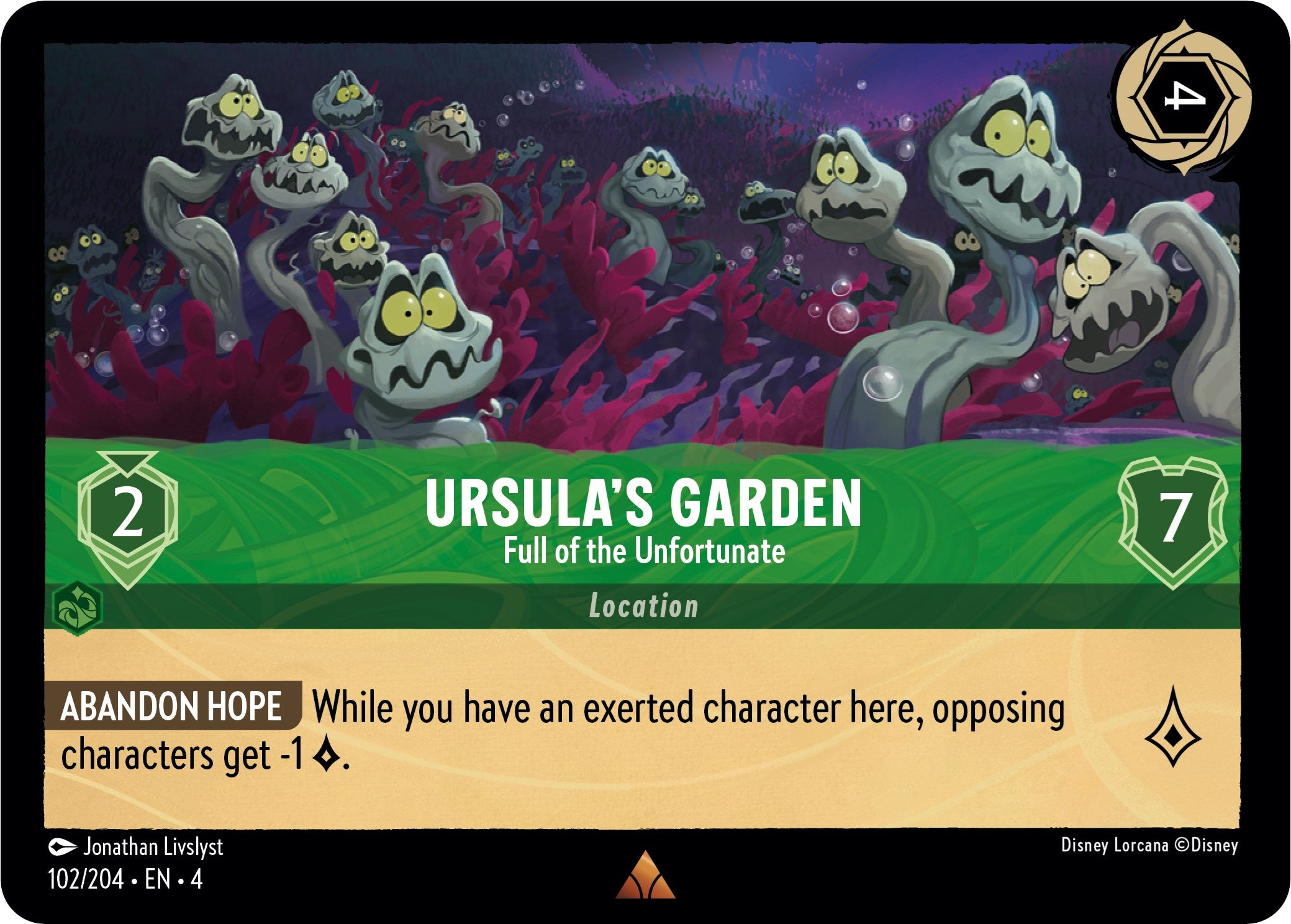 Ursula's Garden - Full of the Unfortunate (102/204) [Ursula's Return] | Red Riot Games CA