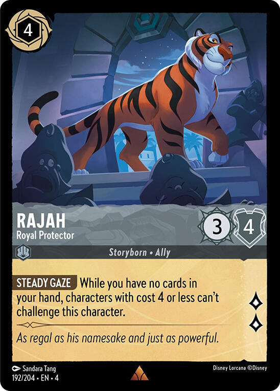 Rajah - Royal Protector (192/204) [Ursula's Return] | Red Riot Games CA