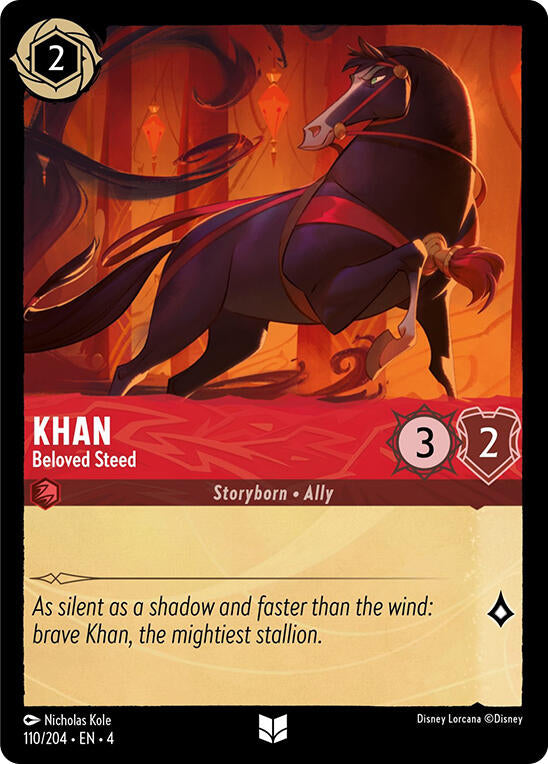 Khan - Beloved Steed (110/204) [Ursula's Return] | Red Riot Games CA