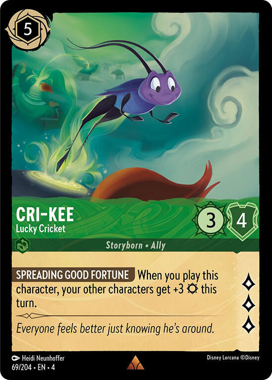 Cri-Kee - Lucky Cricket (69/204) [Ursula's Return] | Red Riot Games CA