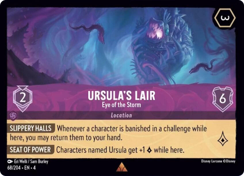 Ursula's Lair - Eye of the Storm (68/204) [Ursula's Return] | Red Riot Games CA