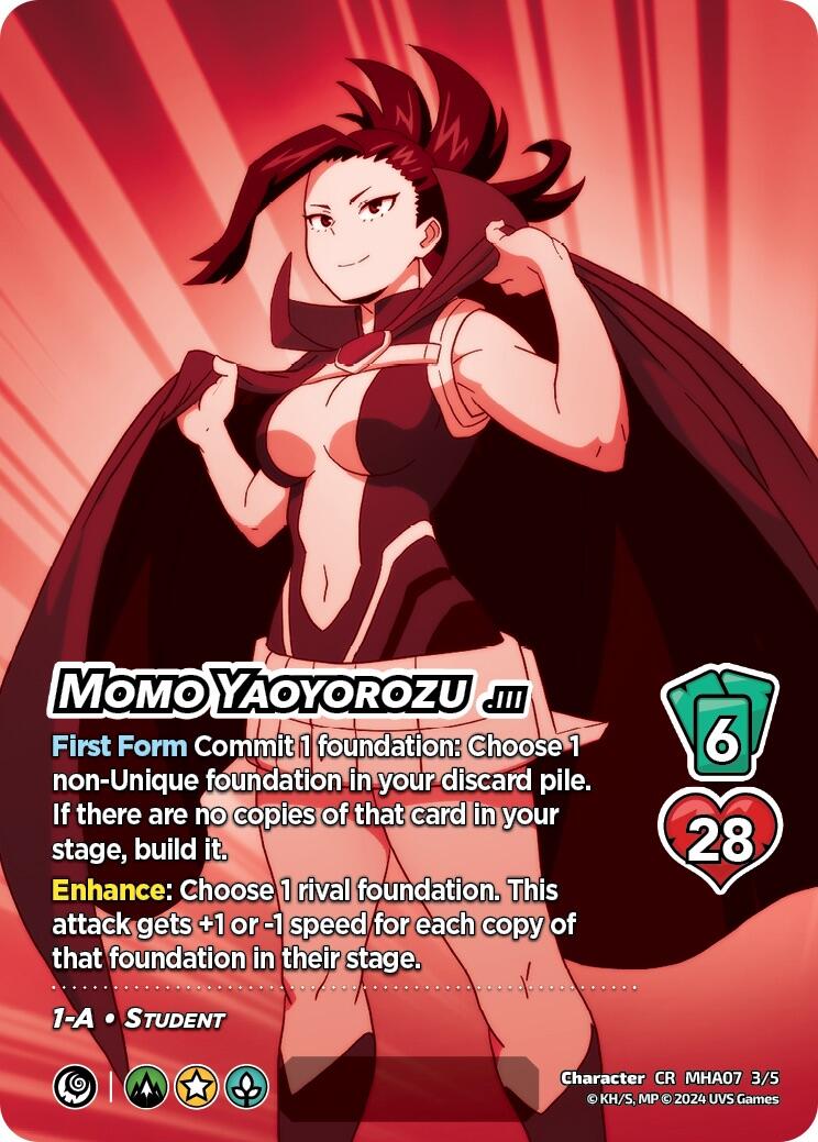 Momo Yaoyorozu (Serial Numbered) [Girl Power] | Red Riot Games CA