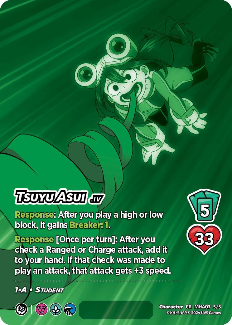 Tsuyu Asui (Serial Numbered) [Girl Power] | Red Riot Games CA