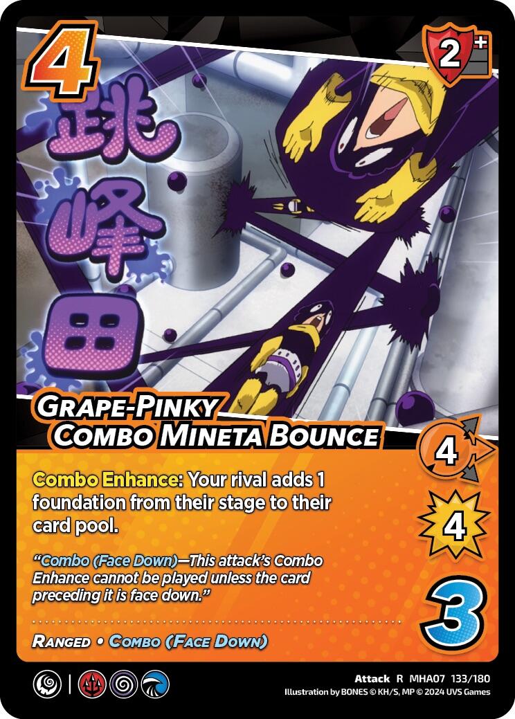 Grape-Pinky Combo Mineta Bounce [Girl Power] | Red Riot Games CA