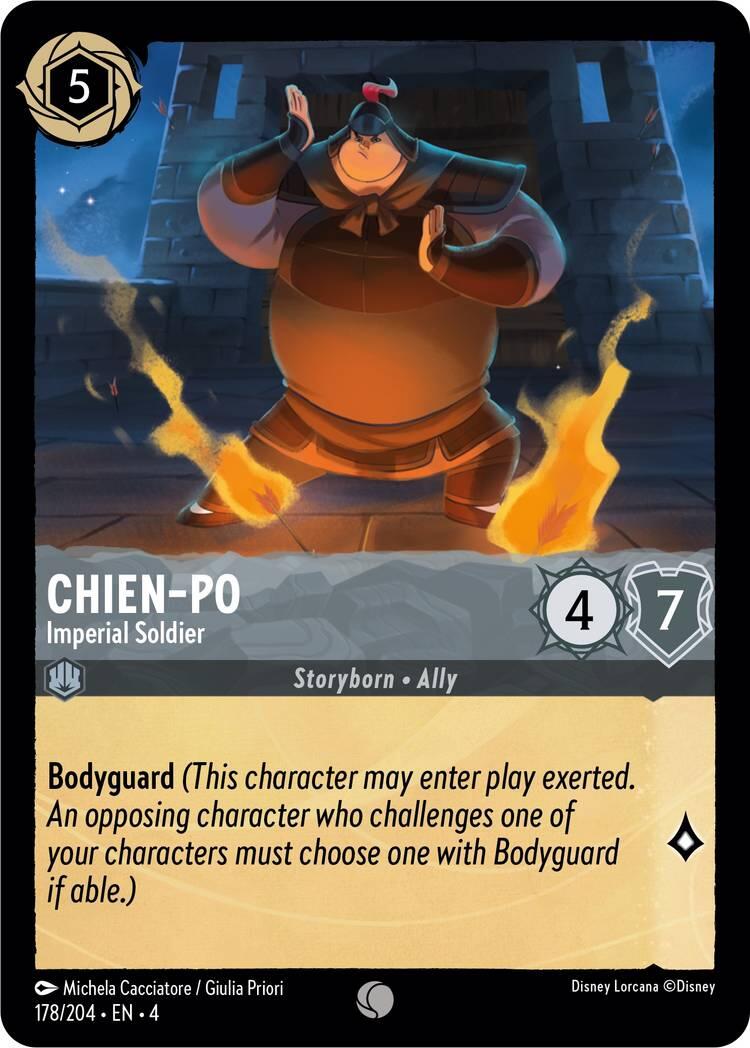 Chien-Po - Imperial Soldier (178/204) [Ursula's Return] | Red Riot Games CA
