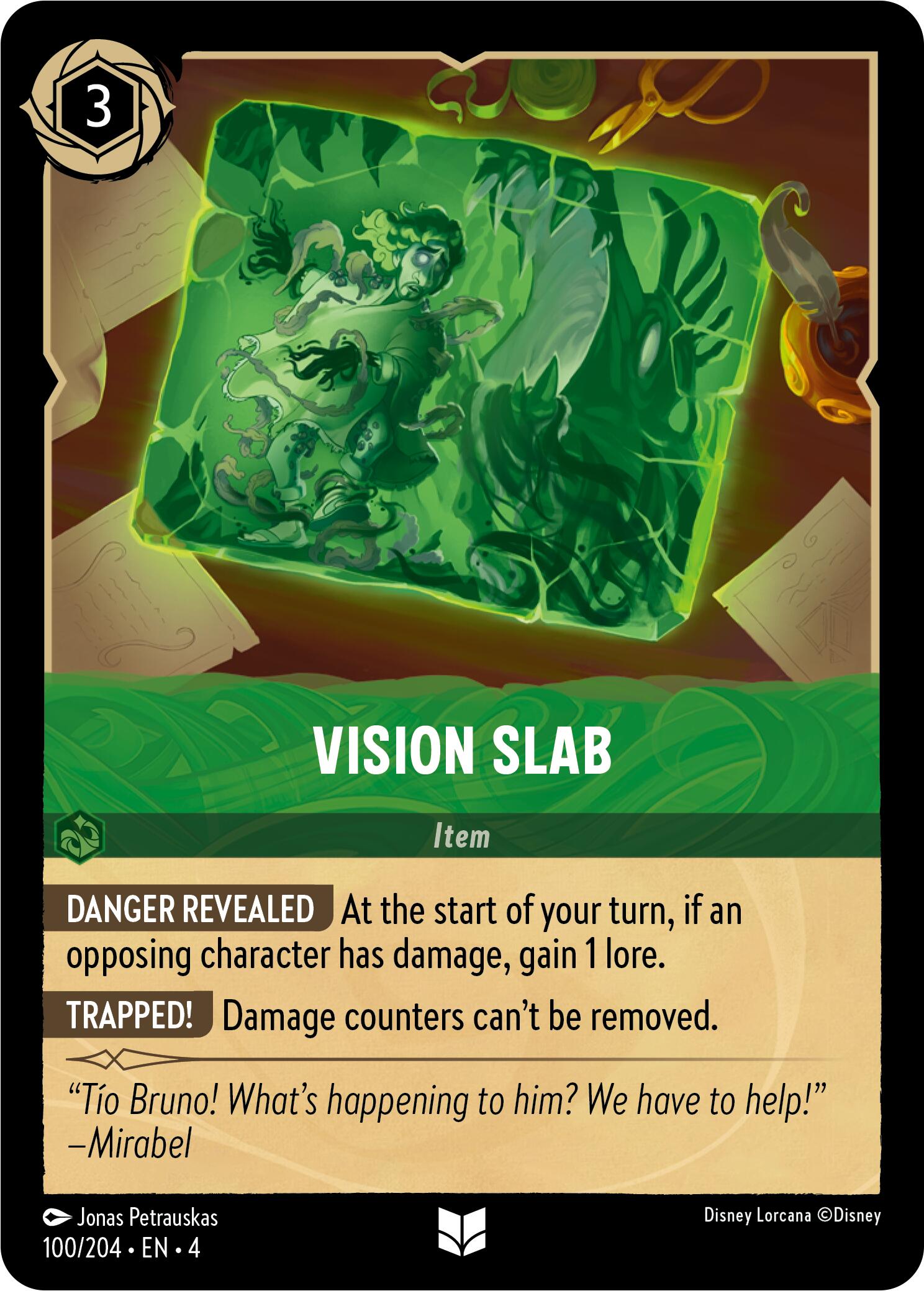 Vision Slab (100/204) [Ursula's Return] | Red Riot Games CA