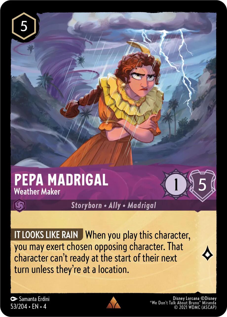Pepa Madrigal - Weather Maker (53/204) [Ursula's Return] | Red Riot Games CA