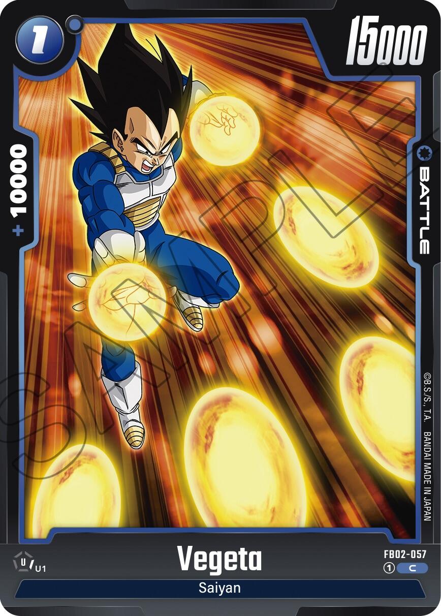 Vegeta (FB02-057) [Blazing Aura] | Red Riot Games CA