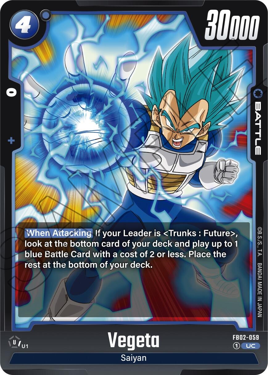 Vegeta (FB02-059) [Blazing Aura] | Red Riot Games CA