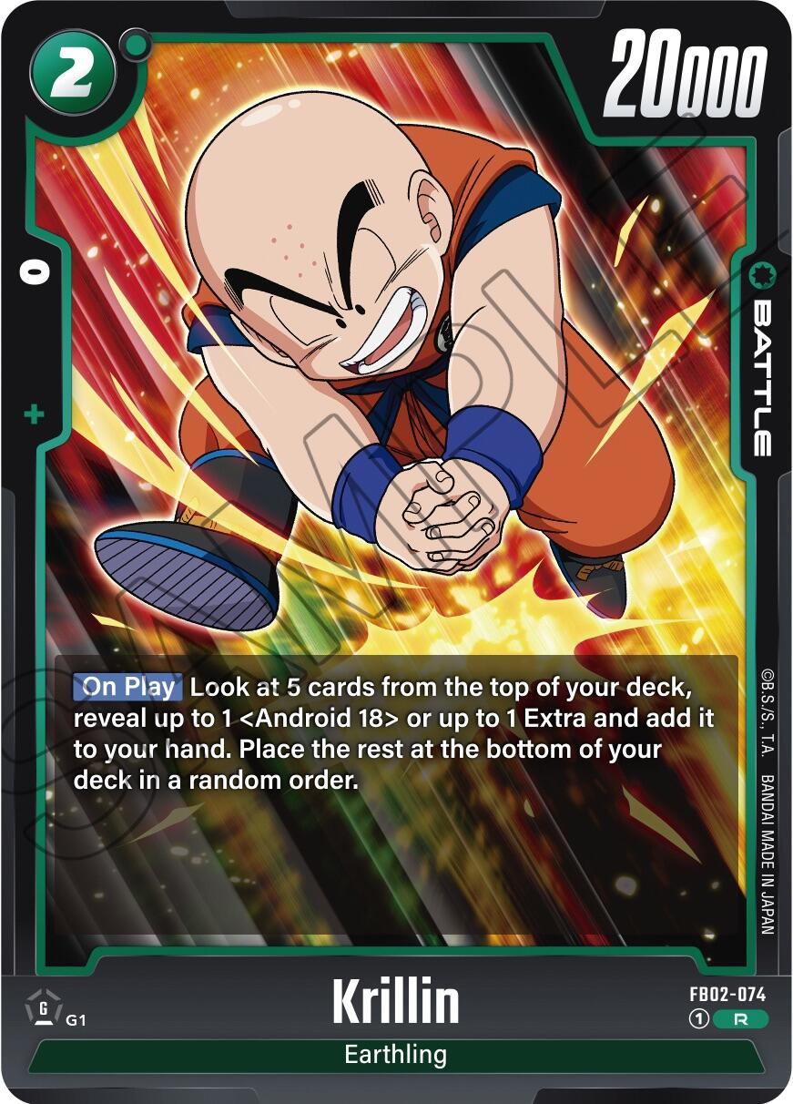 Krillin (FB02-074) [Blazing Aura] | Red Riot Games CA